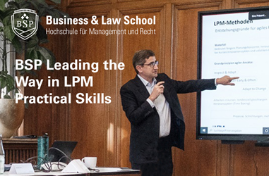 BSP Business & Law School Leading Germany in LPM